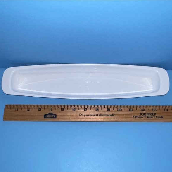 George Foreman Grill White 14.5" Drip Tray Grease Catcher Replacement Part - Picture 1 of 6